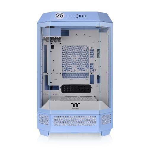 ThermalTake The Tower 300 Tempered Glass Micro Tower Case Hydrangea Blue Edition - IT Warehouse