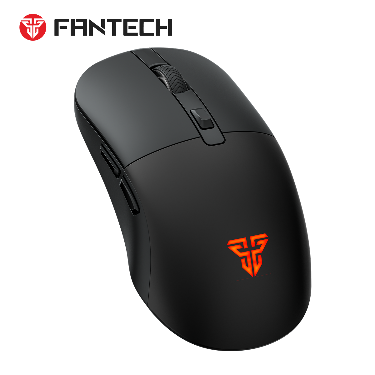 Fantech KANATA Tri-Mode Wireless Gaming Mouse with ARGB Charging Dock (Black)