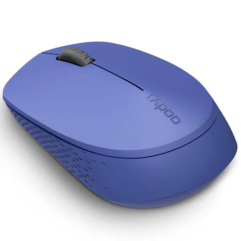 RAPOO M100 2.4GHz & Bluetooth Quiet Click Wireless Mouse Blue by Rapoo