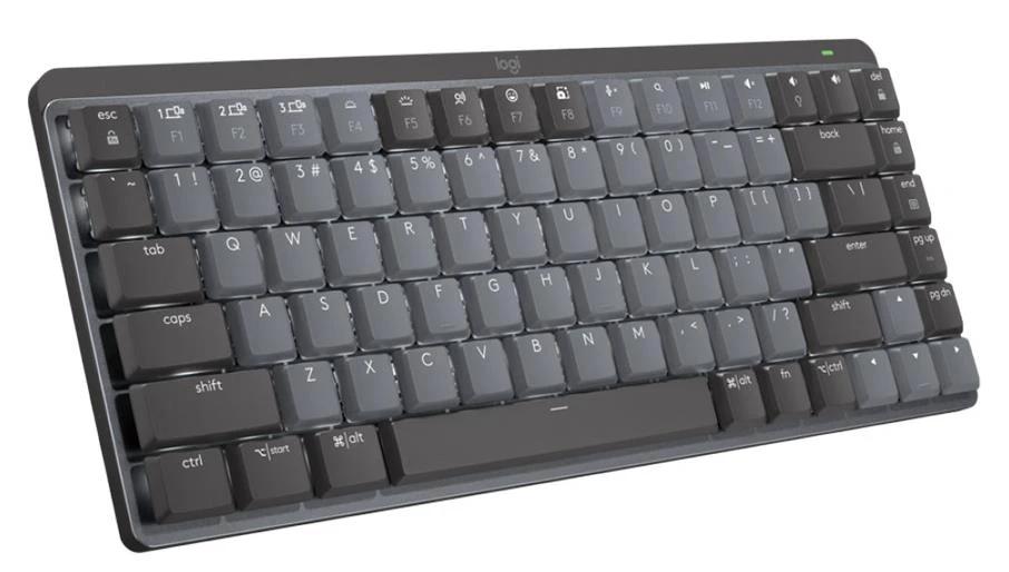 Logitech MX Mechanical Mini Wireless Keyboard, Graphite, MX Clicky by Logitech