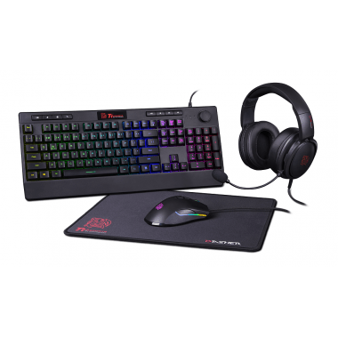 ThermalTake TT eSPORTS 4 In 1 RGB E Series Gaming Kit COMBO by Thermaltake
