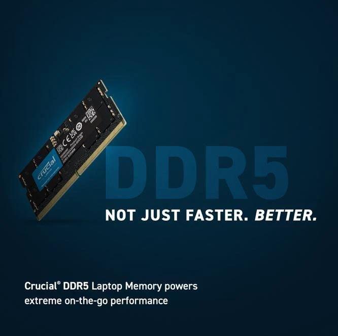Crucial 16GB DDR5 SODIMM 5600MHz by Crucial