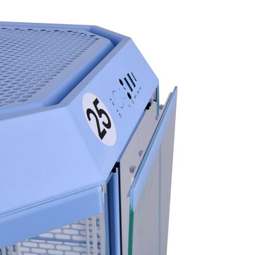 ThermalTake The Tower 300 Tempered Glass Micro Tower Case Hydrangea Blue Edition - IT Warehouse