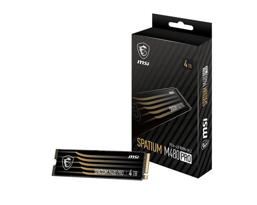 MSI Spatium 2TB M480 Pro M.2 NVMe Gen4 SSD - IT Warehouse