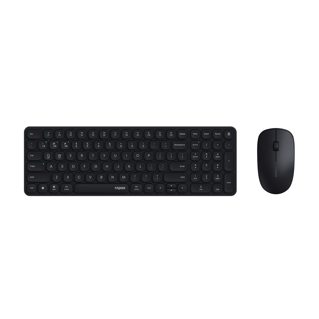 Rapoo 9320M Bluetooth + Wireless Multi - mode Keyboard Mouse Combo - IT Warehouse