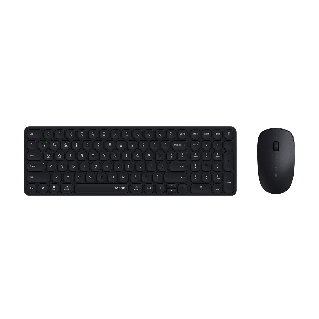 Rapoo 9320M Bluetooth + Wireless Multi-mode Keyboard Mouse Combo by Rapoo