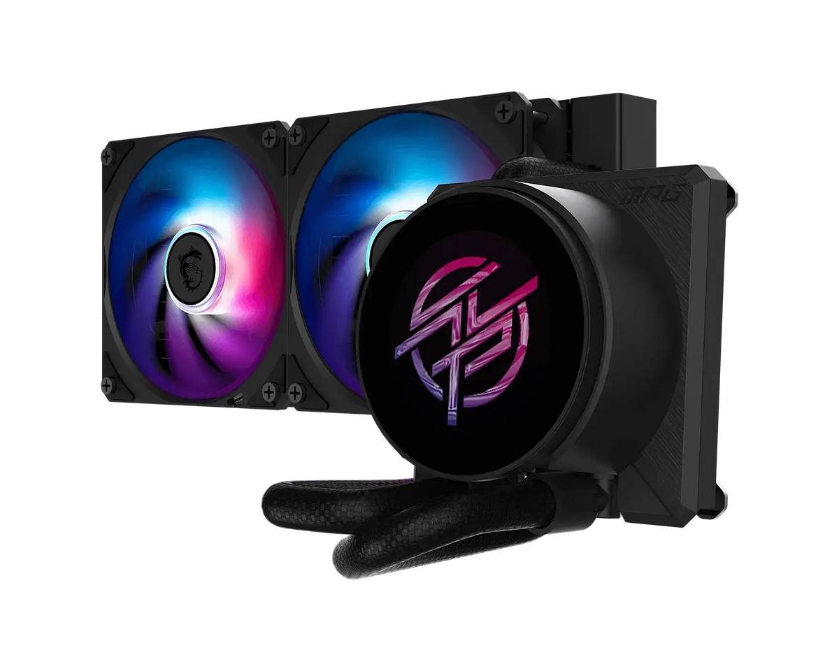 MSI MPG CORELIQUID P22 240mm AIO Liquid Black CPU Cooler by MSI