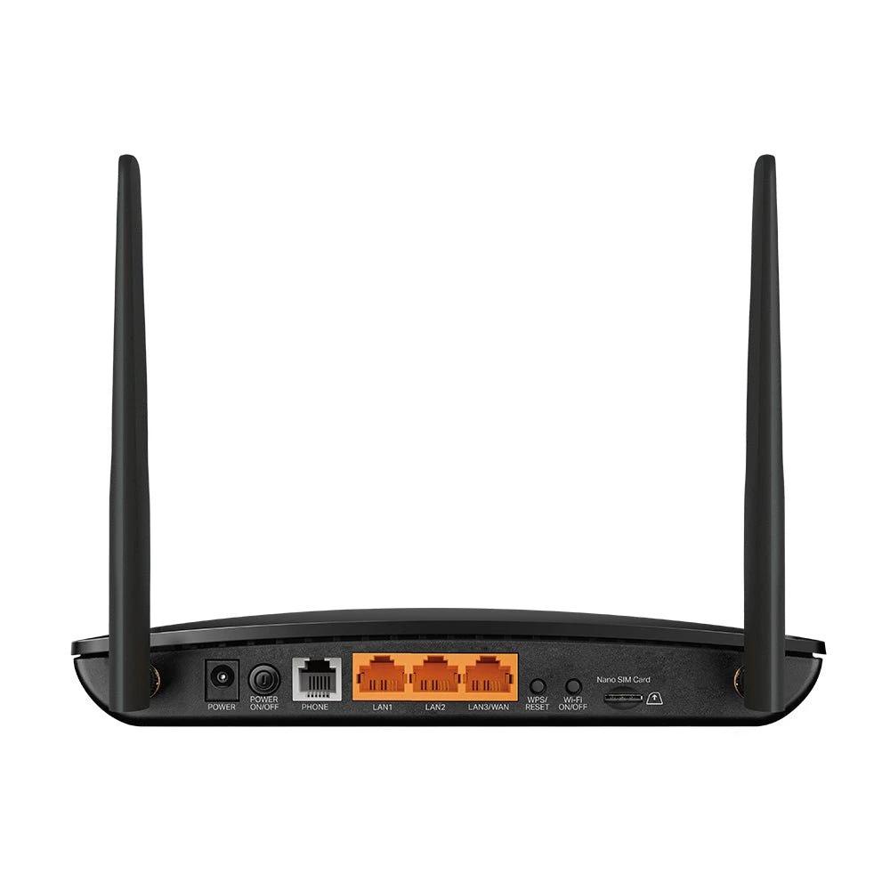 TP-Link TL-MR6500V N300 4G LTE Telephony Wi-Fi Router by TP Link
