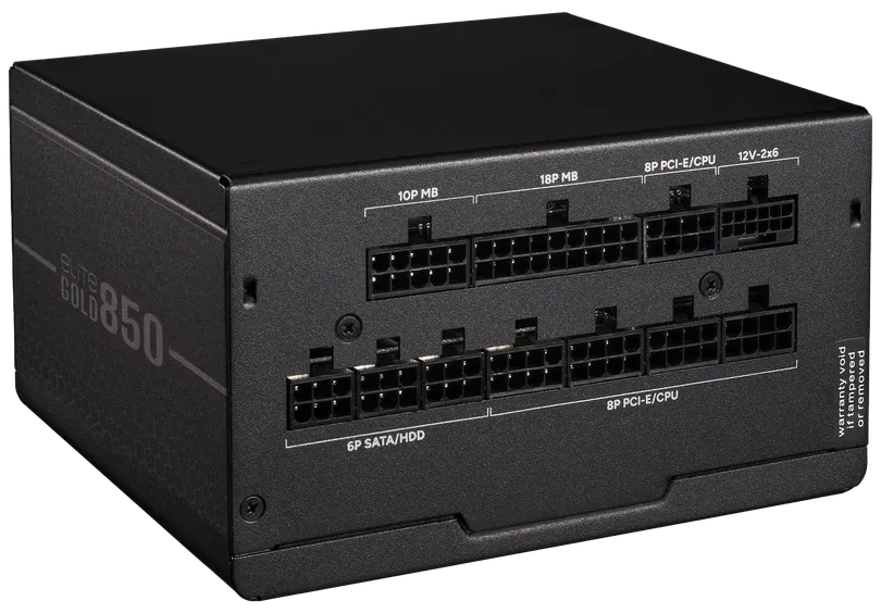 COOLER MASTER MPX 850W 80+ GOLD, FULLY MODULAR, 12CM FAN by Cooler Master