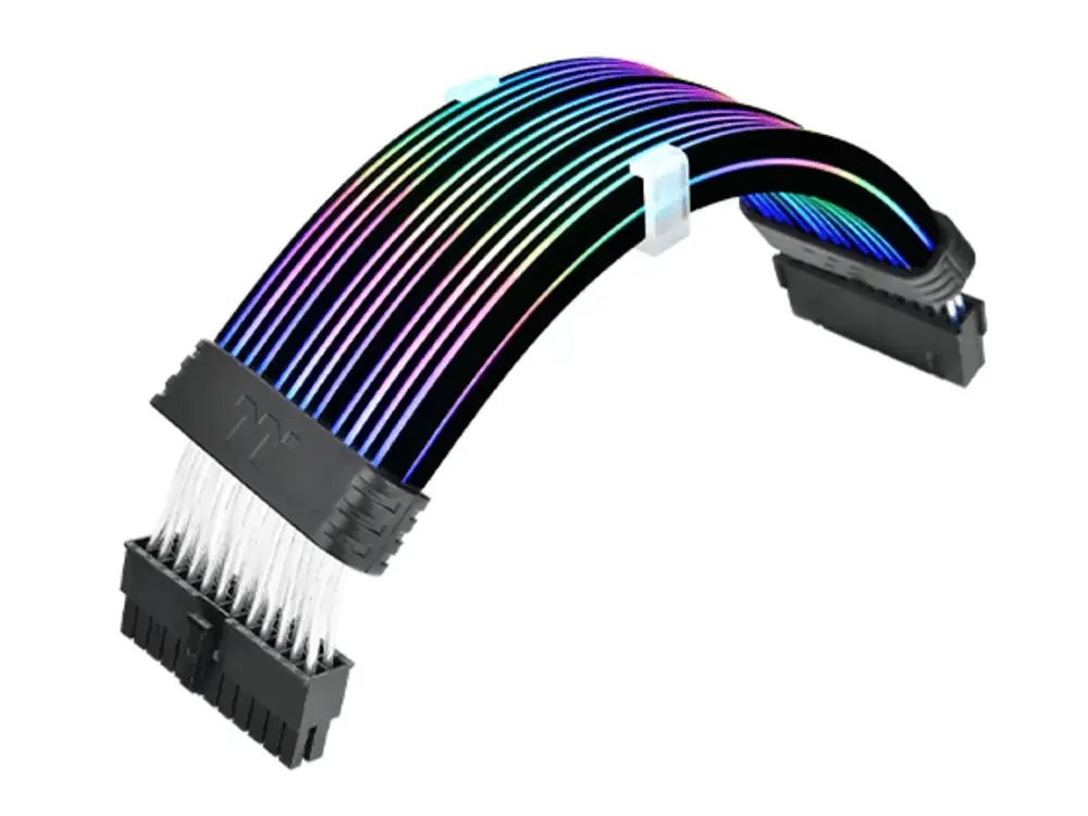 Thermaltake TtMod Sleeved 240mm ARGB PSU Cable - Black Edition by Thermaltake