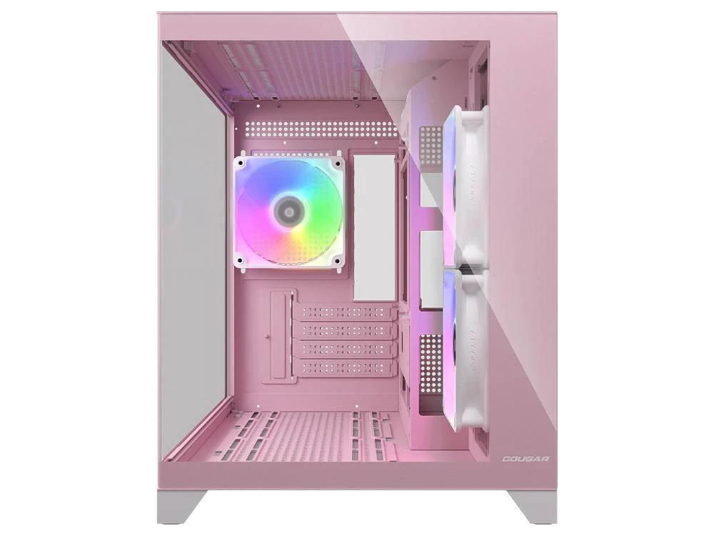 Cougar FV150 Mini RGB Micro-ATX Mid-Tower Case - Pink by Cougar