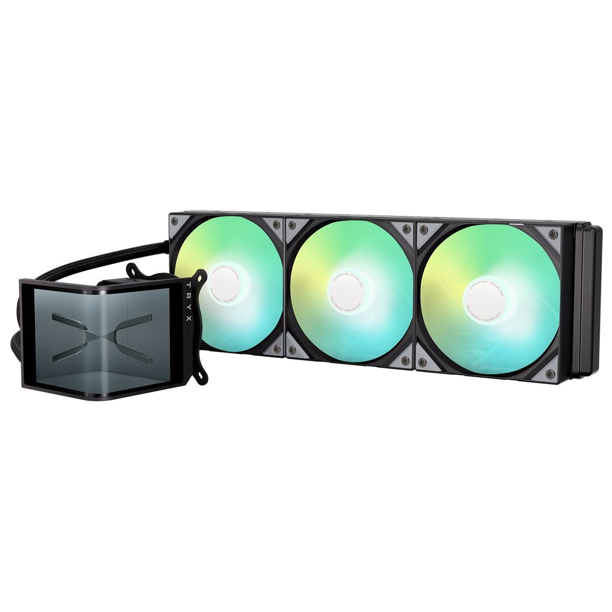 TRYX PANORAMA SE 360 AIO Liquid Cooler ARGB Black - IT Warehouse