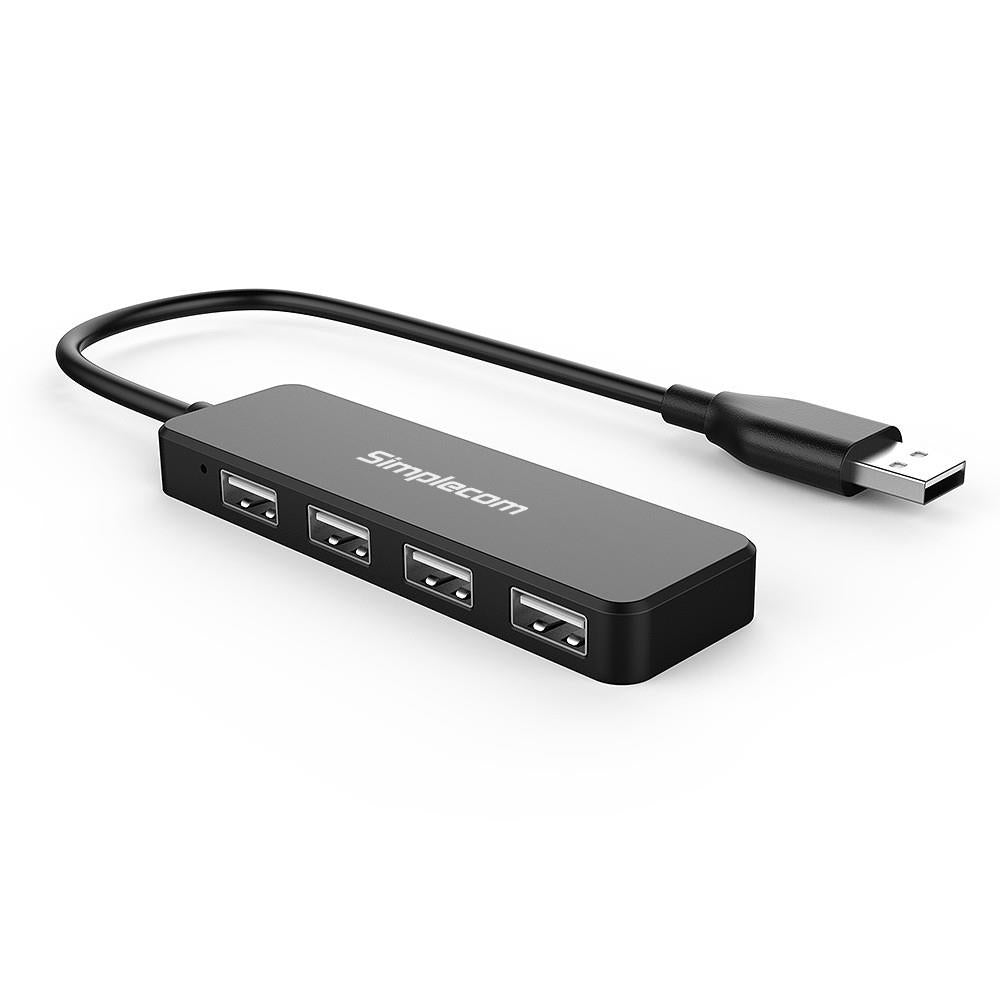 Simplecom CH241 Hi - Speed 4 Port Ultra Compact USB 2.0 Hub - IT Warehouse