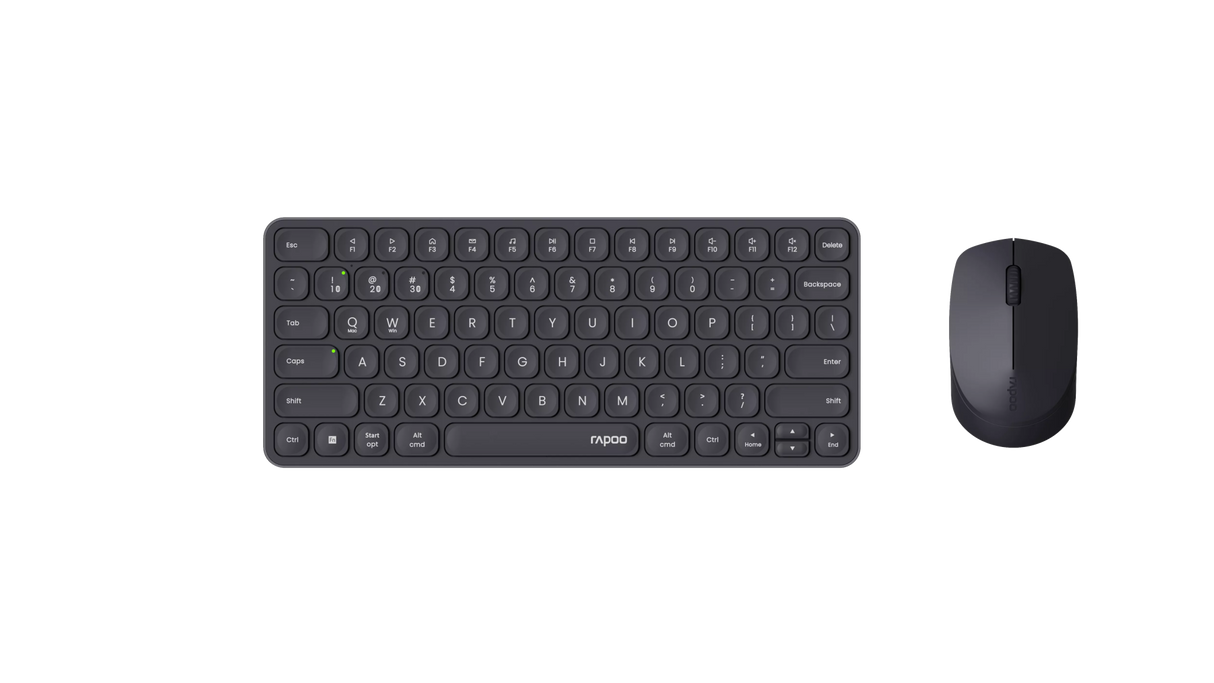 Rapoo X9010M Multi - mode Aluminium Base, Wireless Ultra - Slim Combo Set - IT Warehouse