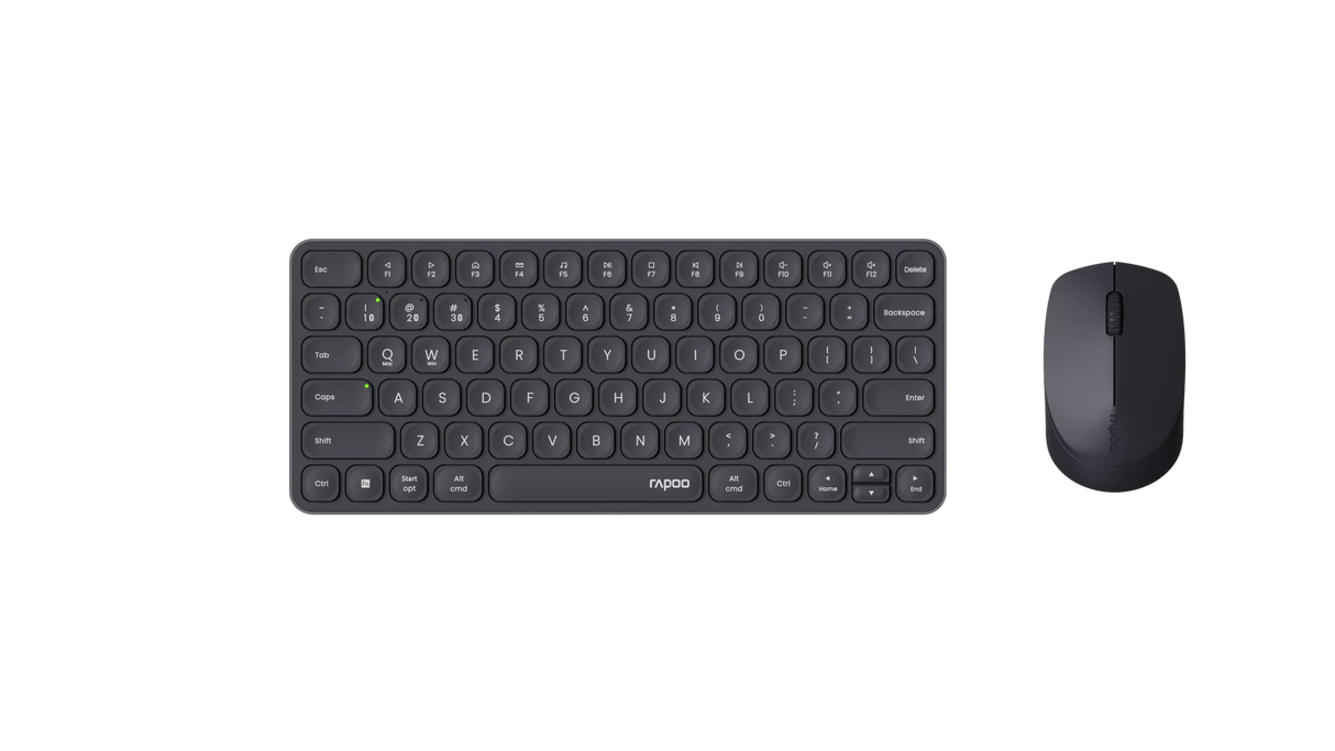 Rapoo X9010M Multi-mode Aluminium Base, Wireless Ultra-Slim Combo Set by Rapoo