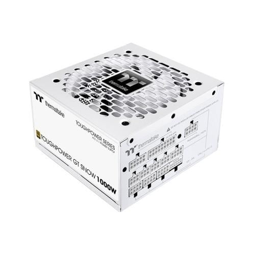 Thermaltake ToughPower GT Snow 1000W 80+ Gold PCIe Gen 5.1 ATX 3.1 Fully Modular PSU - Electronics > Electronics Accessories > Computer Components > Computer Power Supplies from Thermaltake