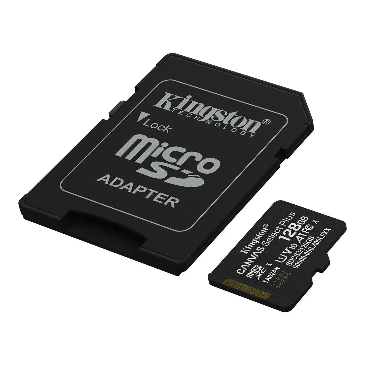 Kingston Canvas Select Plus 128GB microSD memory card by Kingston