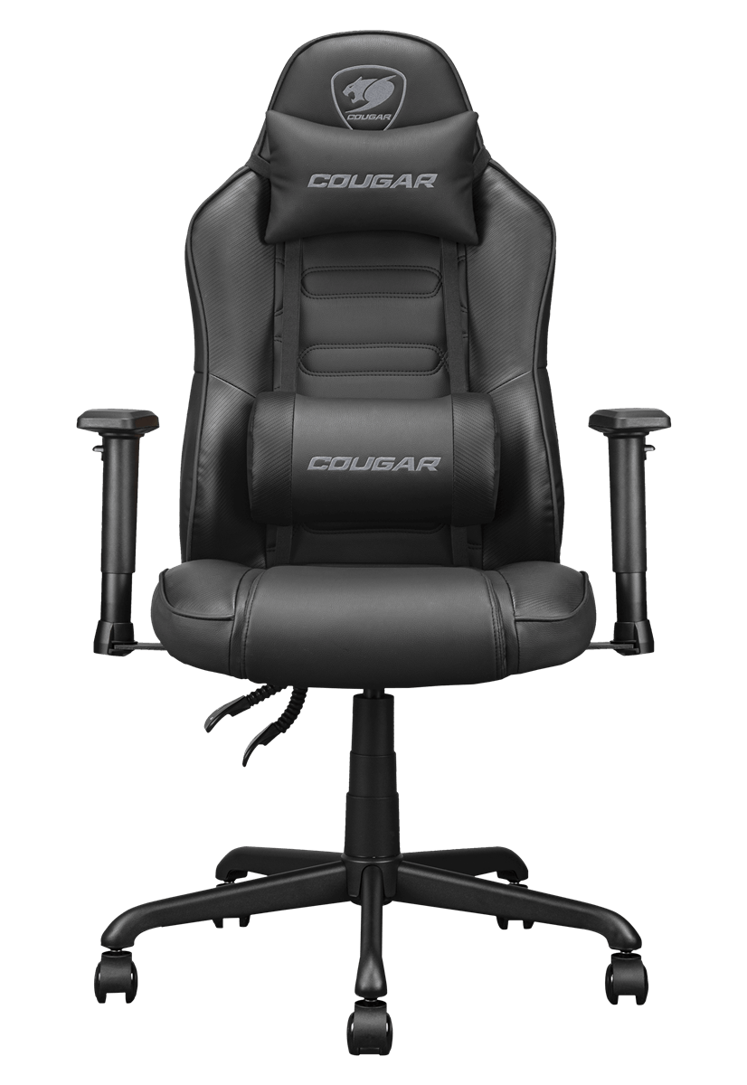 Cougar Fusion S BLACK Gaming Chair - IT Warehouse