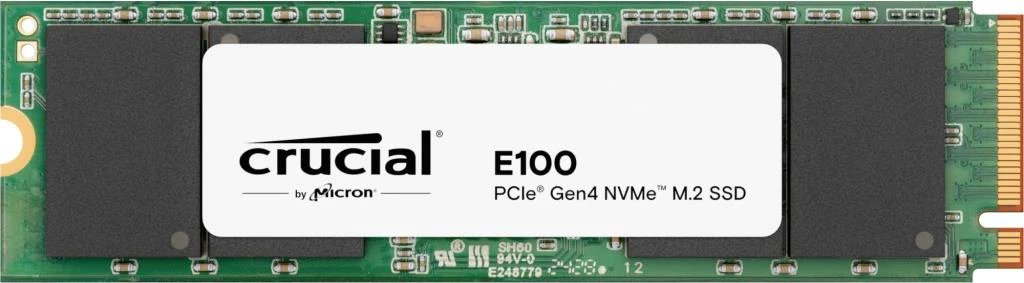 Crucial E100 PCIe 2TB NVMe M.2 SSD by Crucial