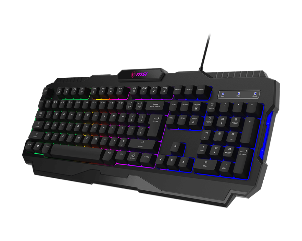 MSI Forge GK100 US Membrane Gaming Keyboard - Electronics > Electronics Accessories > Computer Components > Input Devices > Keyboards from MSI