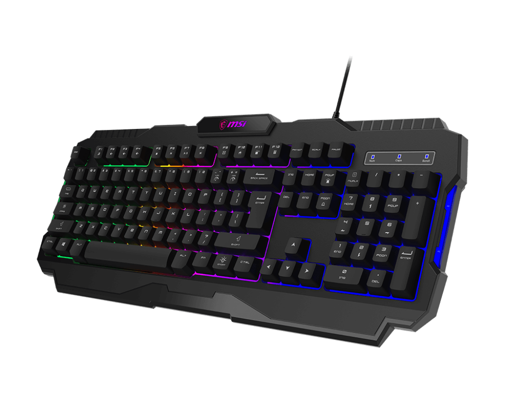 MSI Forge GK100 US Membrane Gaming Keyboard - IT Warehouse