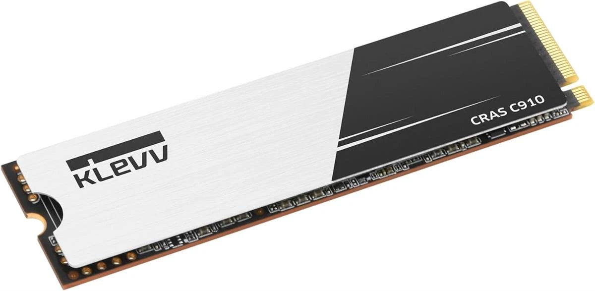 Klevv CRAS C910 1TB M.2 NVMe PCIe Gen4x4 SSD Heatsink Included, up to 5000MB/s by Klevv