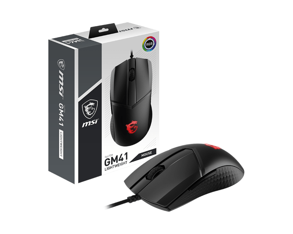 MSI Clutch GM41 Lightweight V2 Gaming Mouse - IT Warehouse