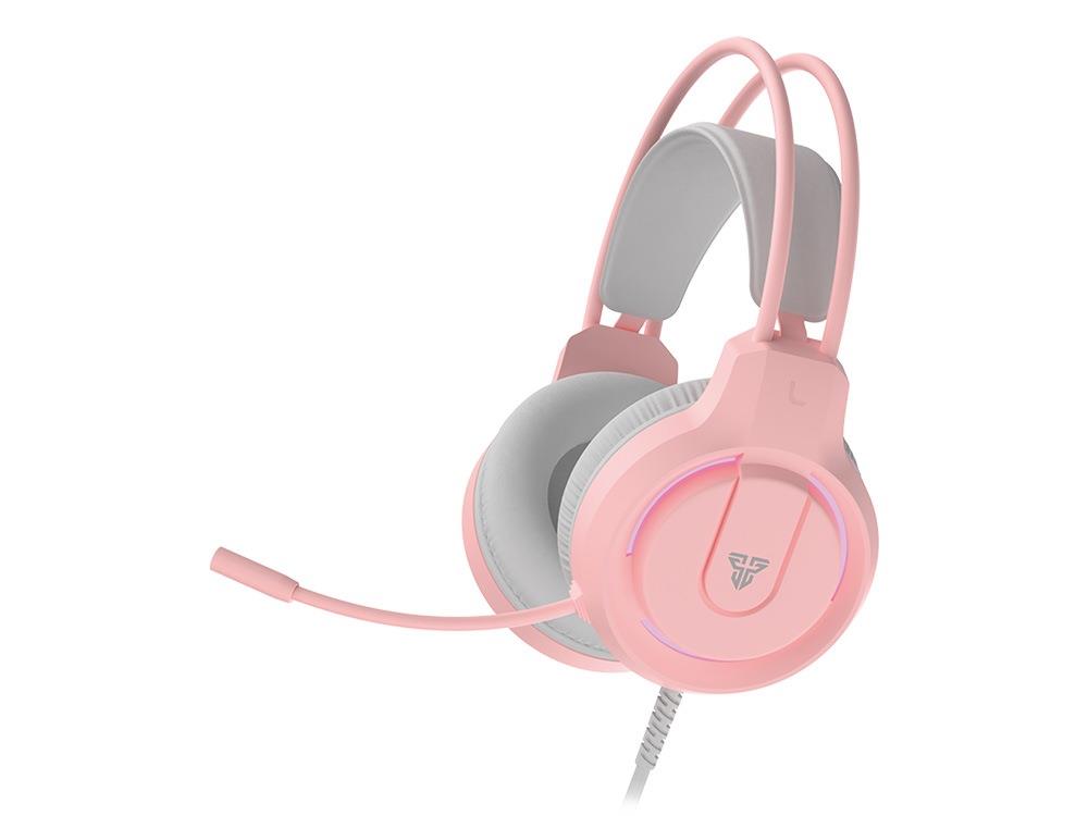 Fantech P51 Gaming PC 5-in-1 Keyboard Combo with Mouse / Mousepad / Headset / Headset Stand - Sakura Pink - Electronics > Electronics Accessories > Computer Accessories > Computer Accessory Sets from Fantech