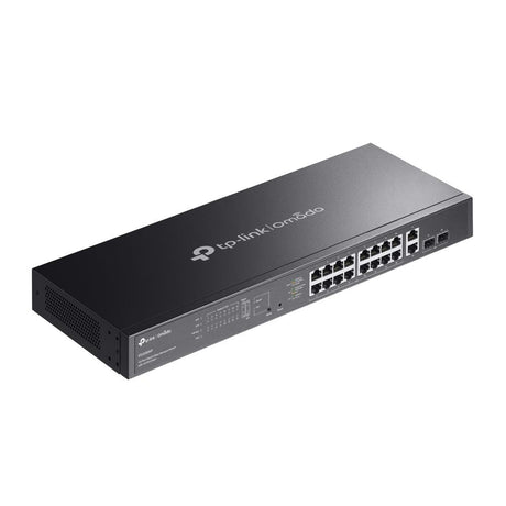 TP-Link ES220GMP Omada 20-Port Gigabit Easy Managed Switch with 16-Port PoE+, Fast PoE, Perpetual PoE - Electronics > Networking > Hubs & Switches > Gigabit Switches from TP Link
