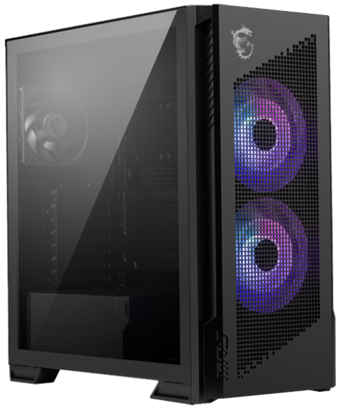 MSI MPG VELOX 300R AIRFLOW PZ Black Mid Tower ATX Case - Electronics > Electronics Accessories > Computer Components > Desktop Computer & Server Cases from MSI