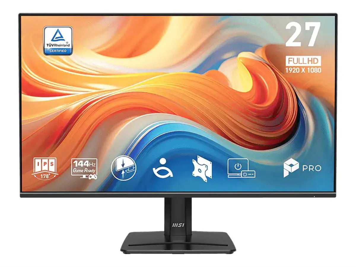 MSI PRO MP271 E14A 27" FHD IPS 144Hz AdaptiveSync Business Monitor by MSI