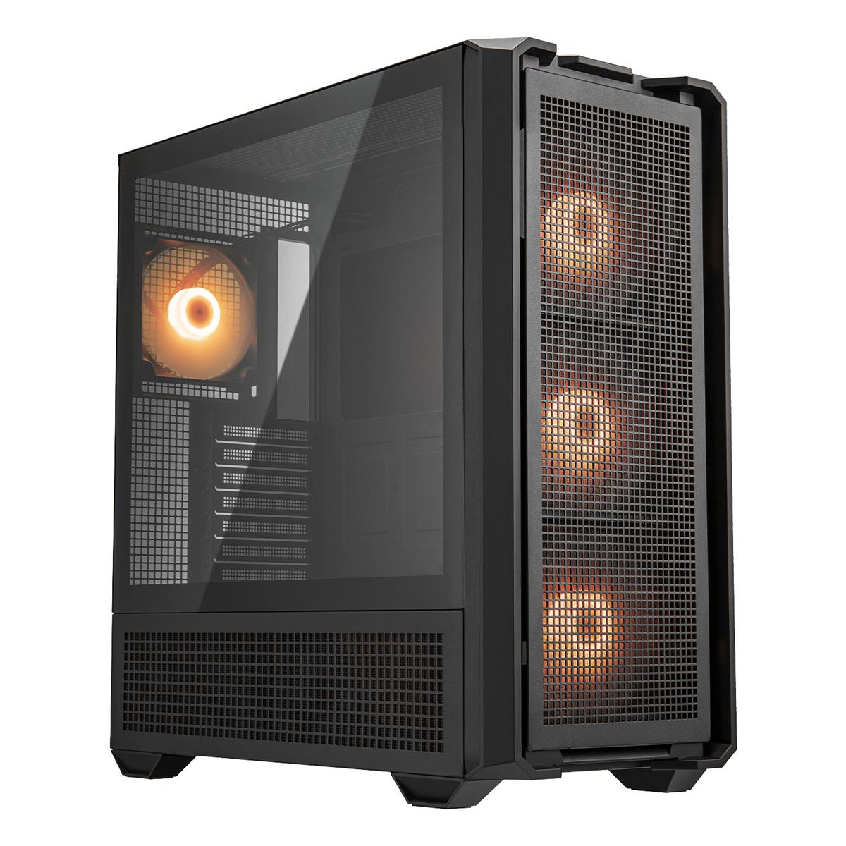 Cougar MX600 RGB BLACK Full Tower 4x Fans USB - C - IT Warehouse