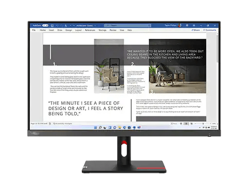 Lenovo ThinkVision S27i - 30 27in FHD Monitor - IT Warehouse