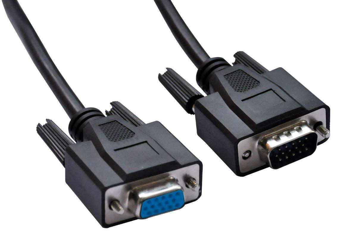 Astrotek VGA Extension Cable 3M - 15 Pins Male To 15 Pins Female - IT Warehouse