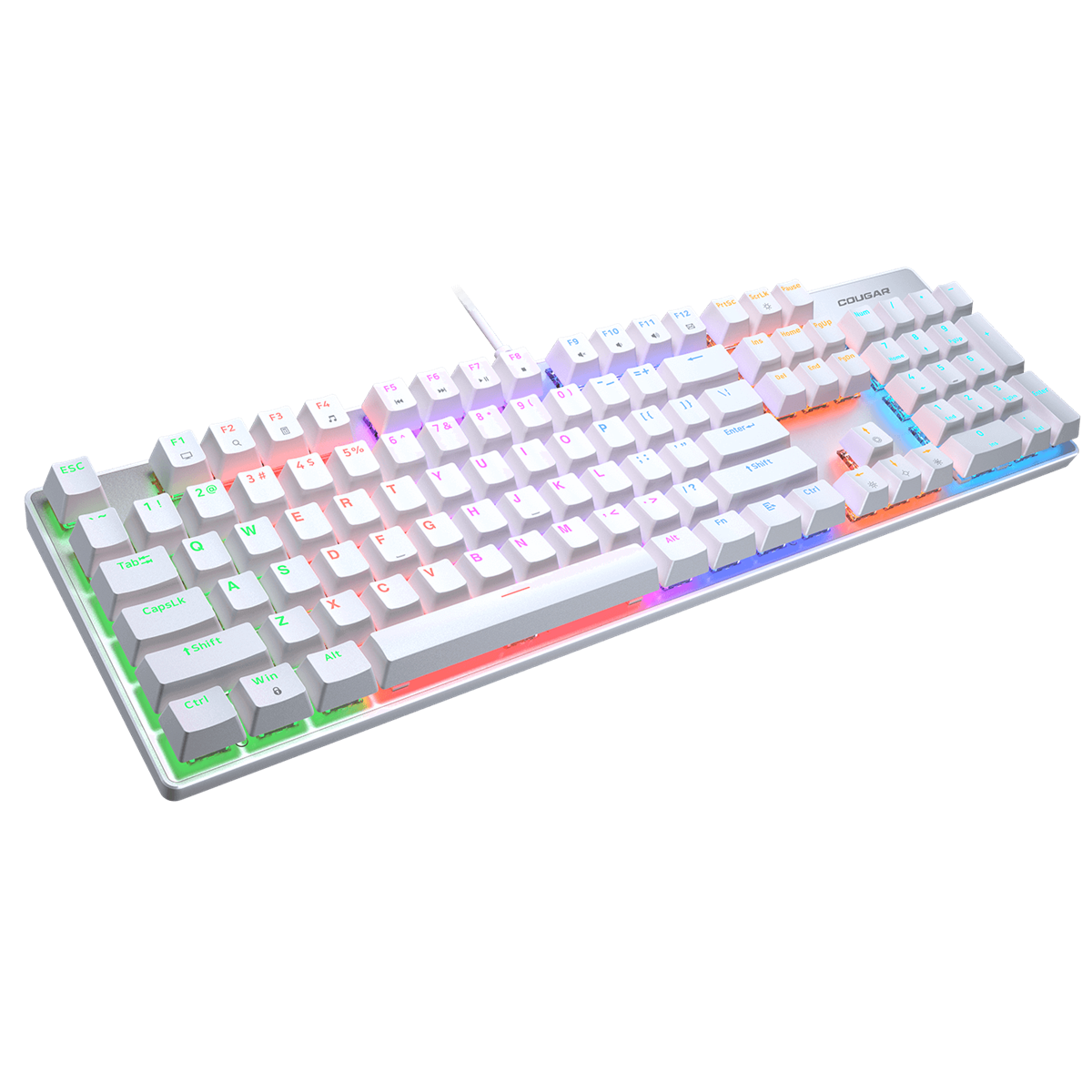 Cougar Ultimus EX Mechanical Gaming Keyboard - White - Electronics > Electronics Accessories > Computer Components > Input Devices > Keyboards from Cougar