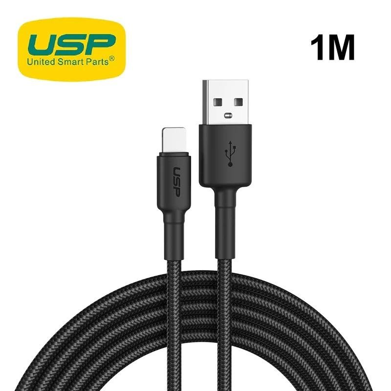 USP BoostUp Lightning to USB - A Cable (1M) Black - IT Warehouse