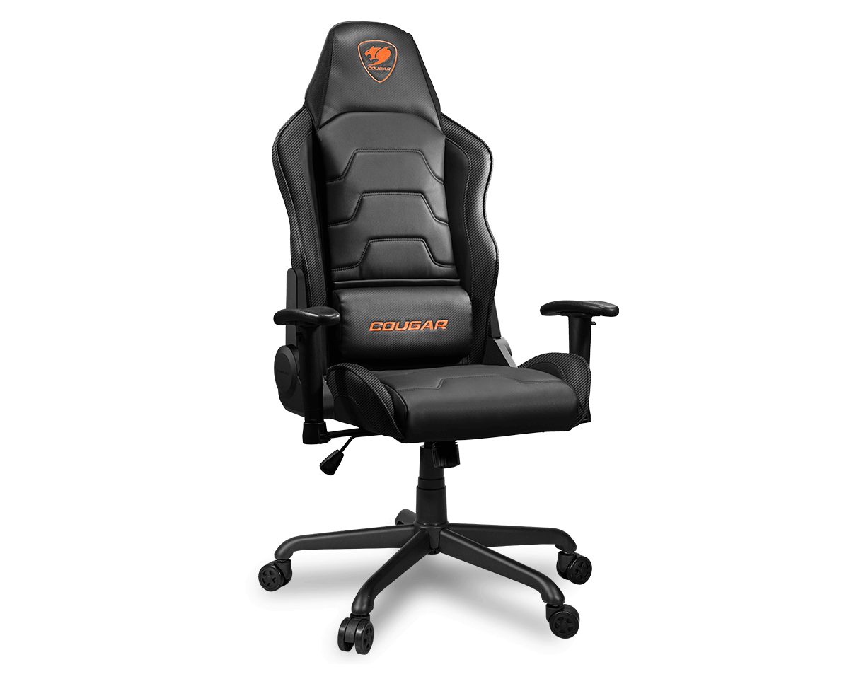 Cougar Armor Air Black Dual Mode Gaming Chair (Mesh or leather) - IT Warehouse