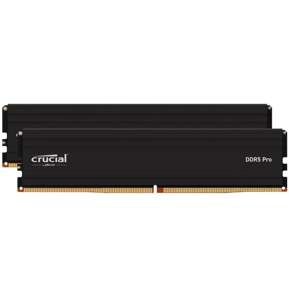 Crucial Pro 32GB (2x16GB) 6000MHz CL48 XMP 3.0 Black DDR5 Desktop RAM Memory by Crucial