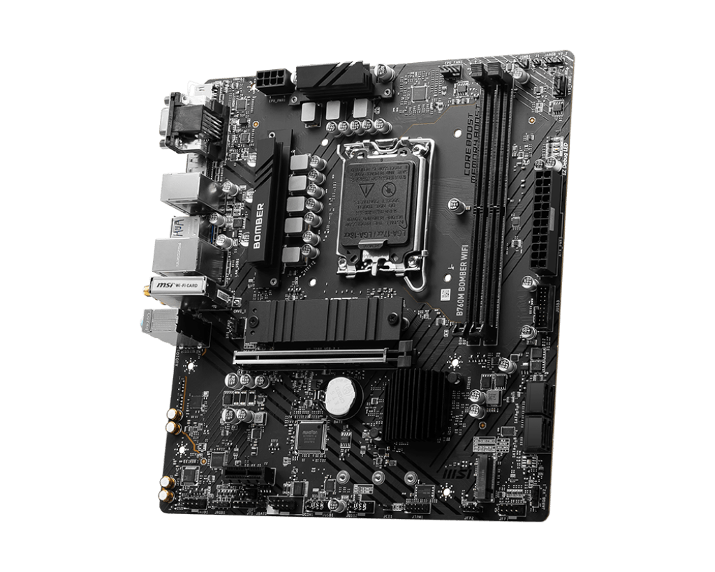 MSI B760M BOMBER WIFI Motherboard - IT Warehouse