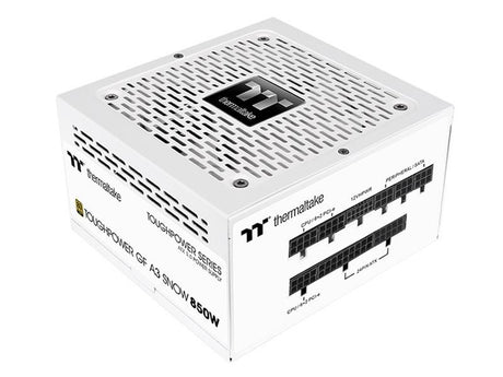 Thermaltake ToughPower GF A3 Snow 850W 80+ Gold PCIe 5 ATX 3.0 Full Modular Power Supply - from Thermaltake