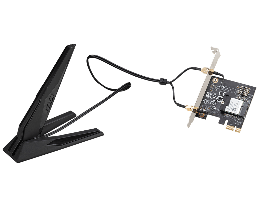 MSI HERALD BE NCM865 Wireless PCIe Adapter, Wi-Fi 7 by MSI