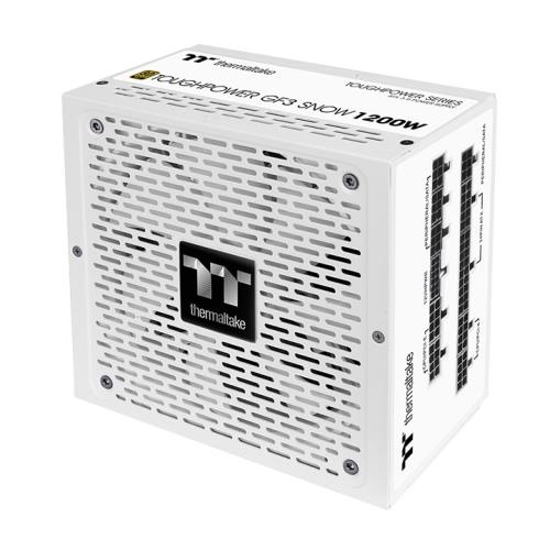 Thermaltake ToughPower GF3 Snow 1200W 80+ Gold PCIe Gen5 ATX 3.0 Fully Modular PSU - Electronics > Electronics Accessories > Computer Components > Computer Power Supplies from Thermaltake
