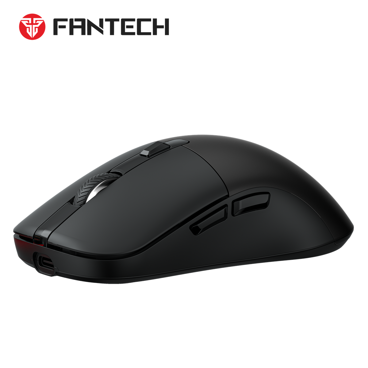 Fantech KANATA Tri-Mode Wireless Gaming Mouse with ARGB Charging Dock (Black)