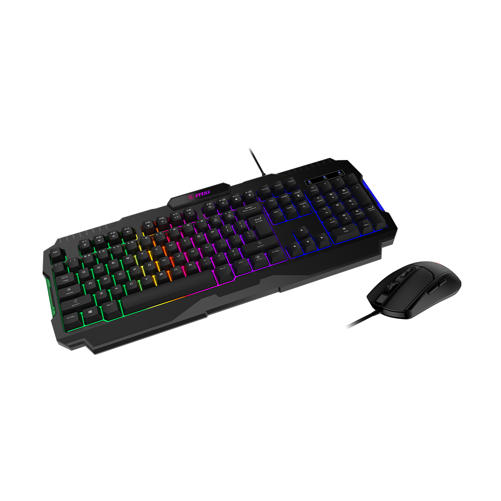 MSI Forge GK100 Combo Gaming Keyboard and Mouse - Electronics > Electronics Accessories > Computer Accessories > Computer Accessory Sets from MSI