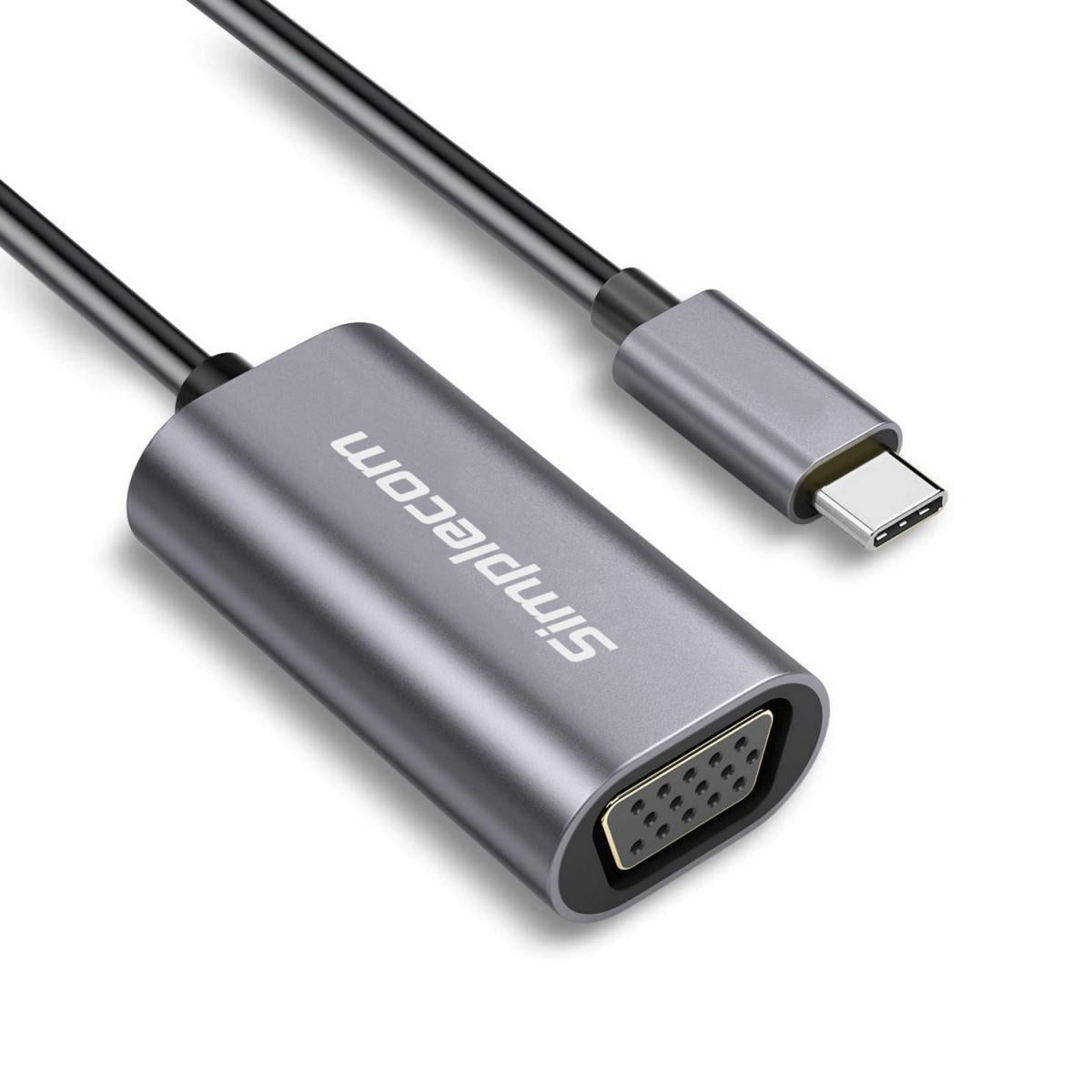 Simplecom DA104 USB - C to VGA Adapter Full HD 1080p - IT Warehouse