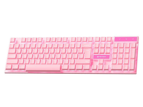 Fantech P51 Gaming PC 5-in-1 Keyboard Combo with Mouse / Mousepad / Headset / Headset Stand - Sakura Pink - Electronics > Electronics Accessories > Computer Accessories > Computer Accessory Sets from Fantech