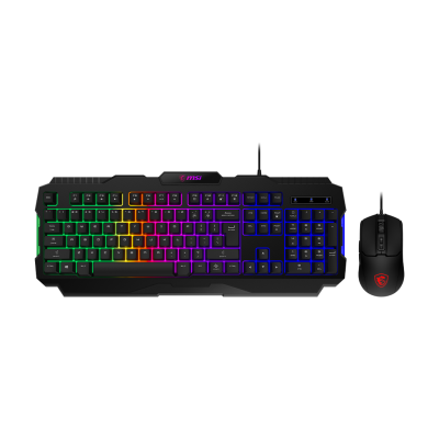 MSI Forge GK100 Combo Gaming Keyboard and Mouse - Electronics > Electronics Accessories > Computer Accessories > Computer Accessory Sets from MSI