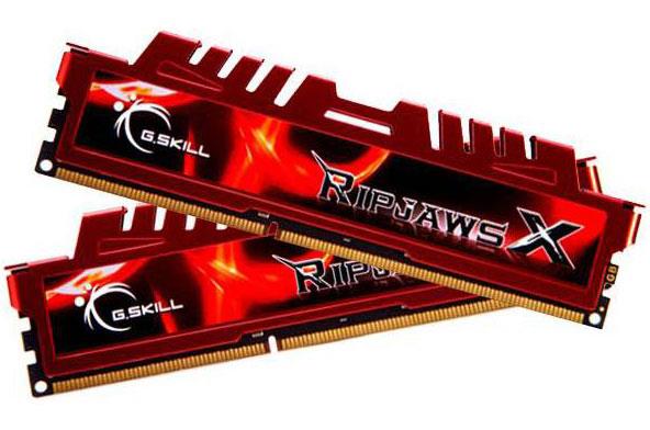 G.Skill F3 - 12800CL10D - 16GBXL 16GB (2*8GB) DDR3 1600 RipjawsX - IT Warehouse