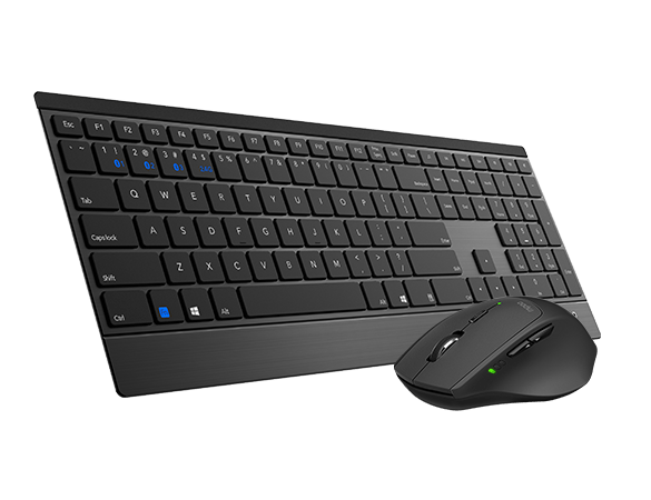 Rapoo 9500M Bluetooth and 2.4G Wireless Multi - mode Keyboard Mouse Combo - IT Warehouse