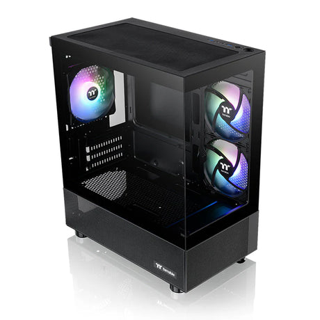 Thermaltake View 170 ARGB Tempered Glass Micro Case Black Edition - Electronics > Electronics Accessories > Computer Components > Desktop Computer & Server Cases from Thermaltake